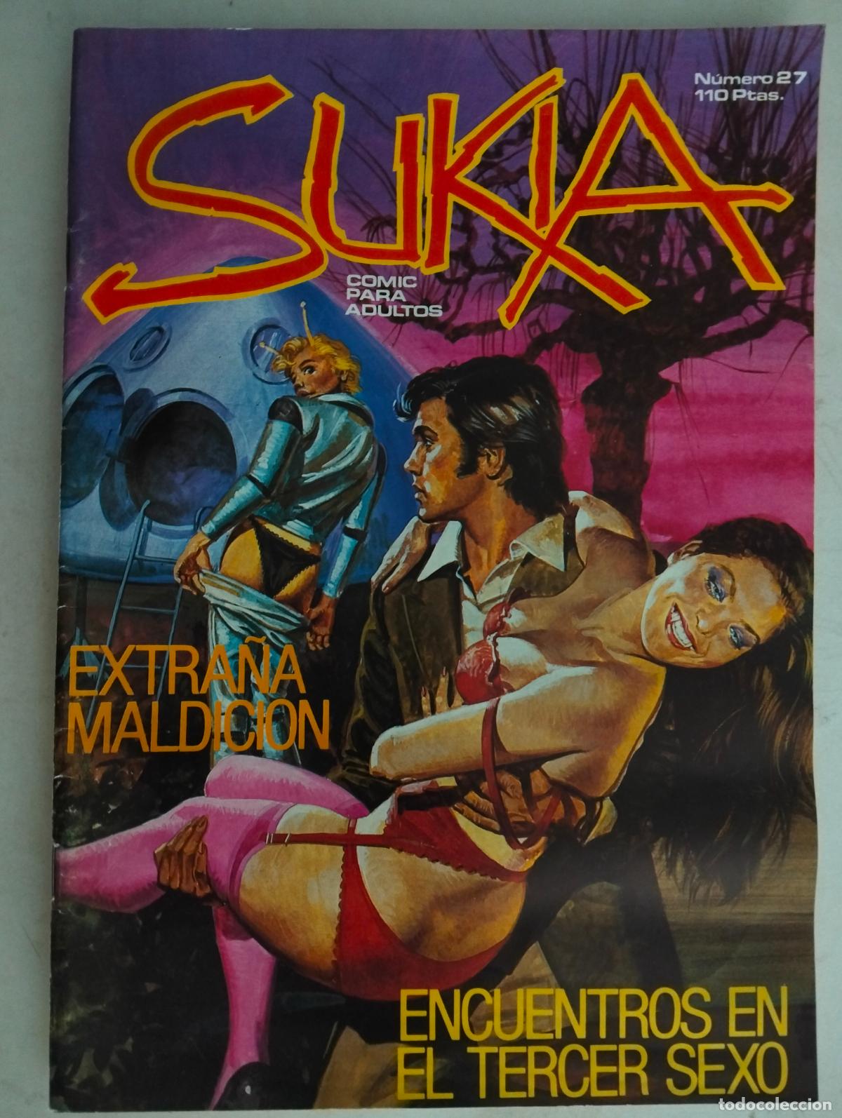 C&oacute;mics: SUKIA N&ordm; 27, COMICS PARA ADULTOS, EDICIONES ZINCO A&Ntilde;O 1985