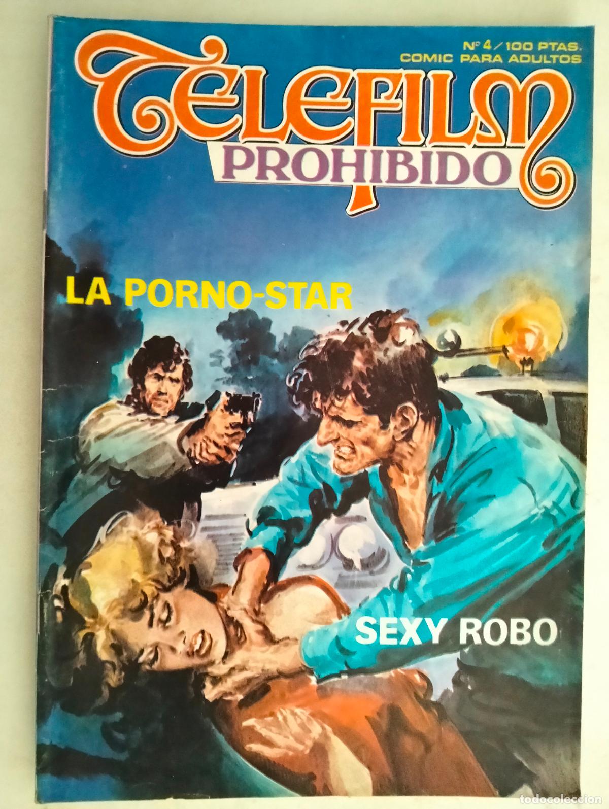 C&oacute;mics: TELEFILM PROHIBIDO N&ordm; 4, COMICS PARA ADULTOS, EDICIONES ZINCO A&Ntilde;O 1984