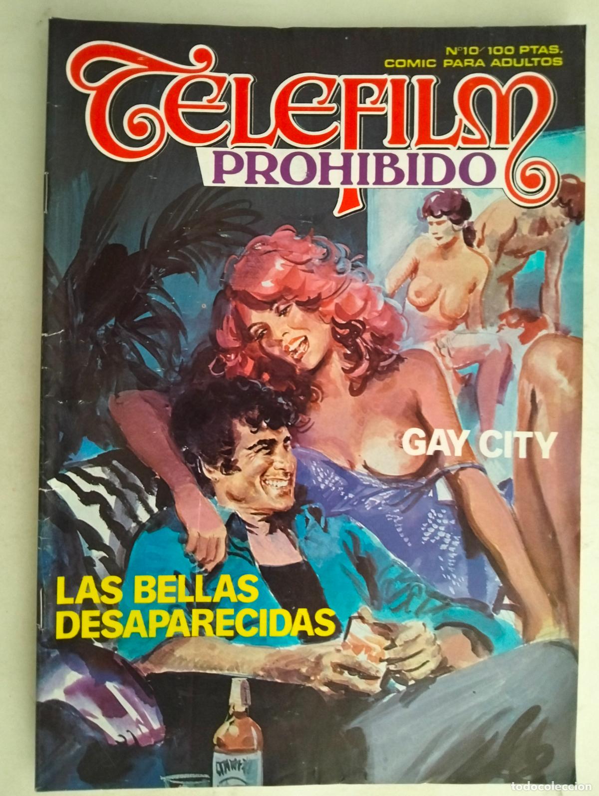 C&oacute;mics: TELEFILM PROHIBIDO N&ordm; 10, COMICS PARA ADULTOS, EDICIONES ZINCO A&Ntilde;O 1984