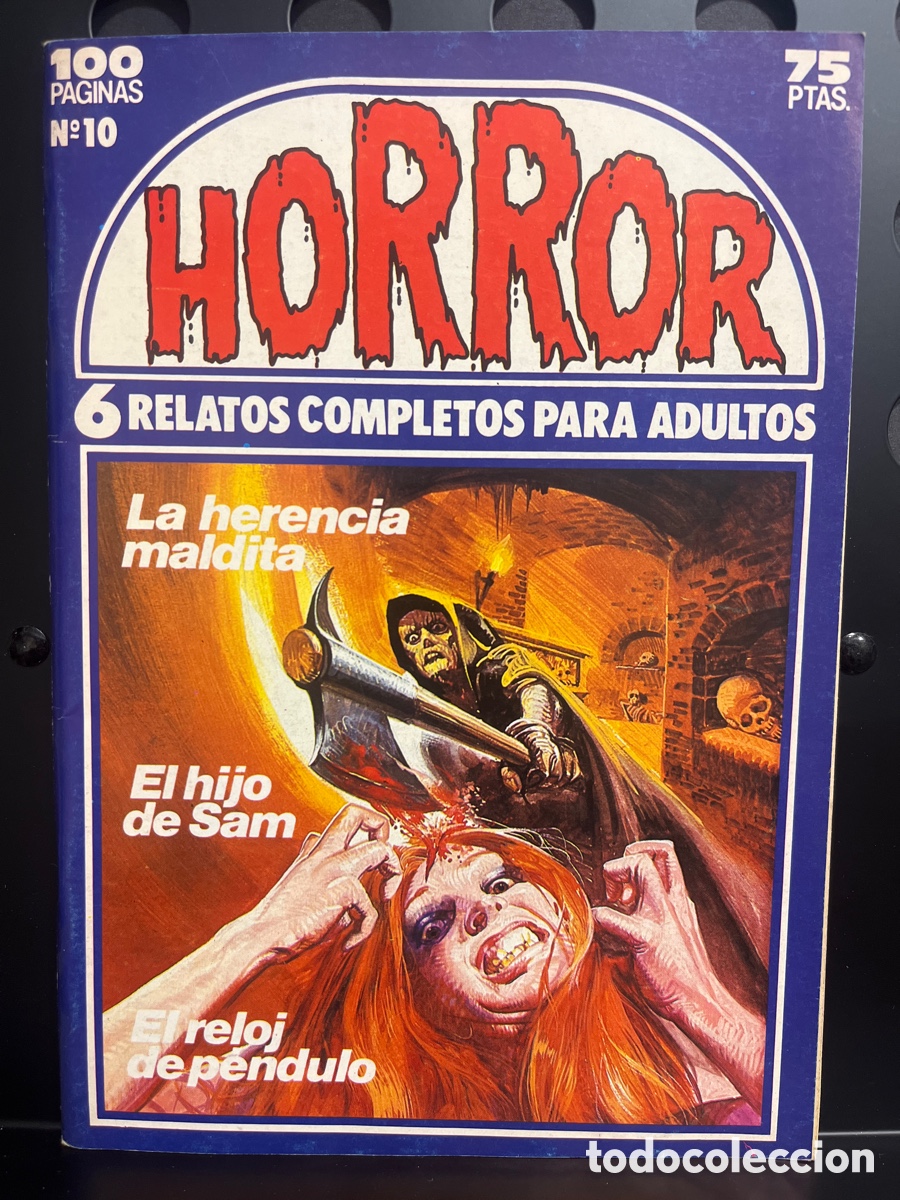 C&oacute;mics: HORROR N.10 RELATOS GR&Aacute;FICOS PARA ADULTOS ( 1977/1989 )