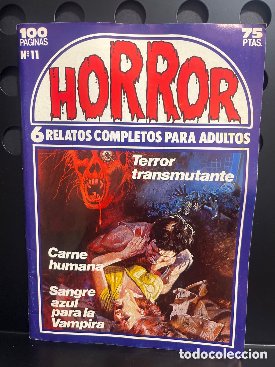 C&oacute;mics: HORROR N.11 RELATOS GR&Aacute;FICOS PARA ADULTOS ( 1977/1989 )