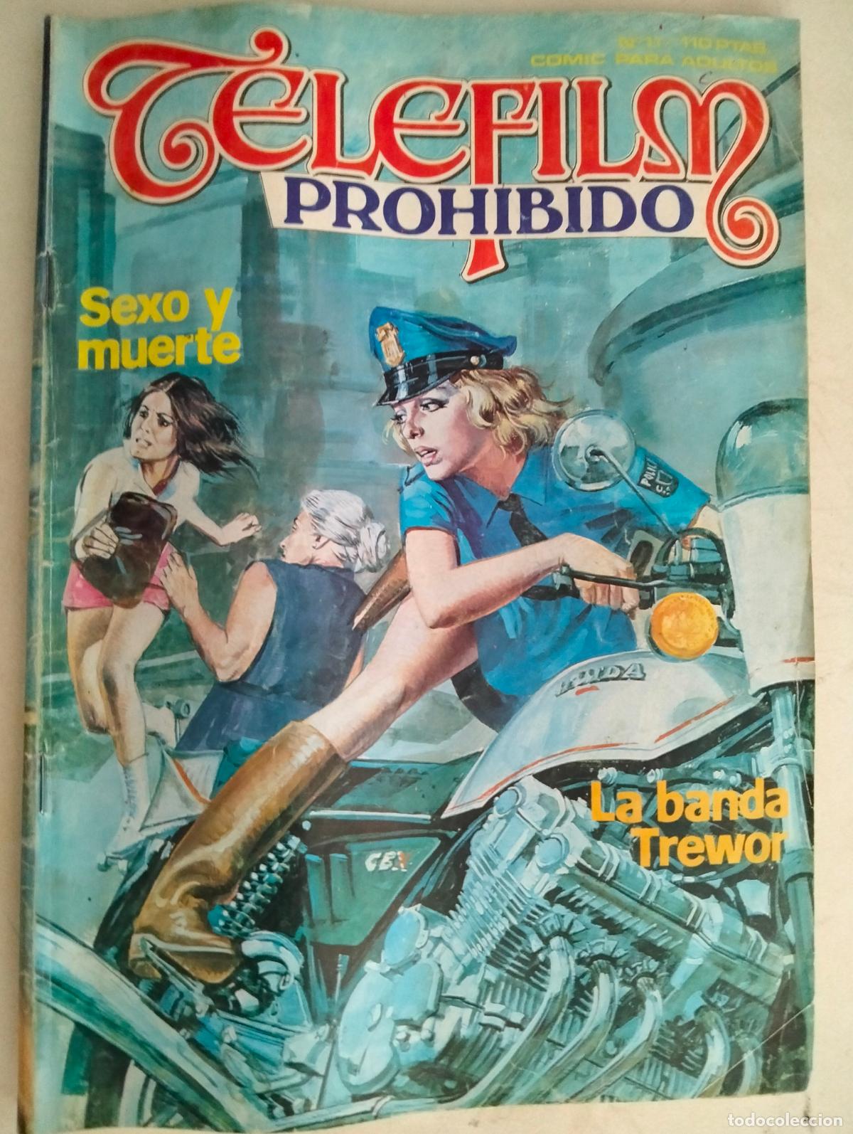 C&oacute;mics: TELEFILM PROHIBIDO N&ordm; 11, COMICS PARA ADULTOS, EDICIONES ZINCO A&Ntilde;O 1985