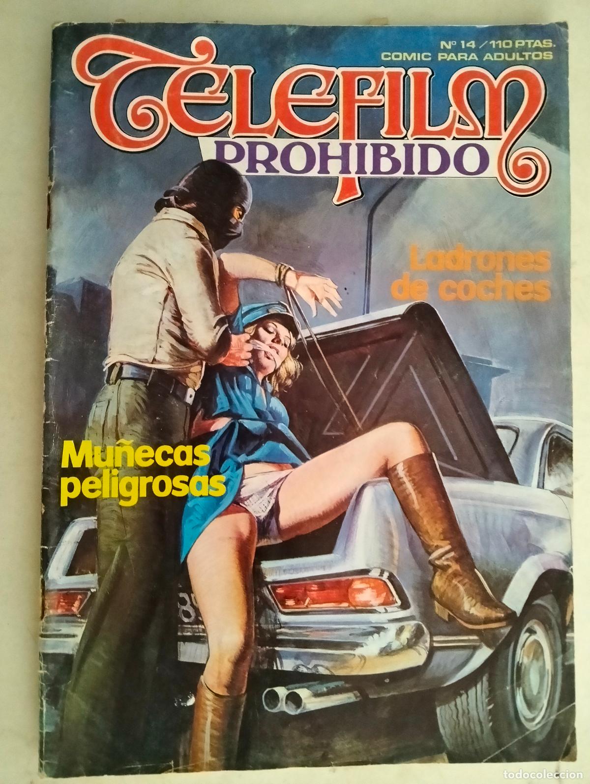 C&oacute;mics: TELEFILM PROHIBIDO N&ordm; 14, COMICS PARA ADULTOS, EDICIONES ZINCO A&Ntilde;O 1985