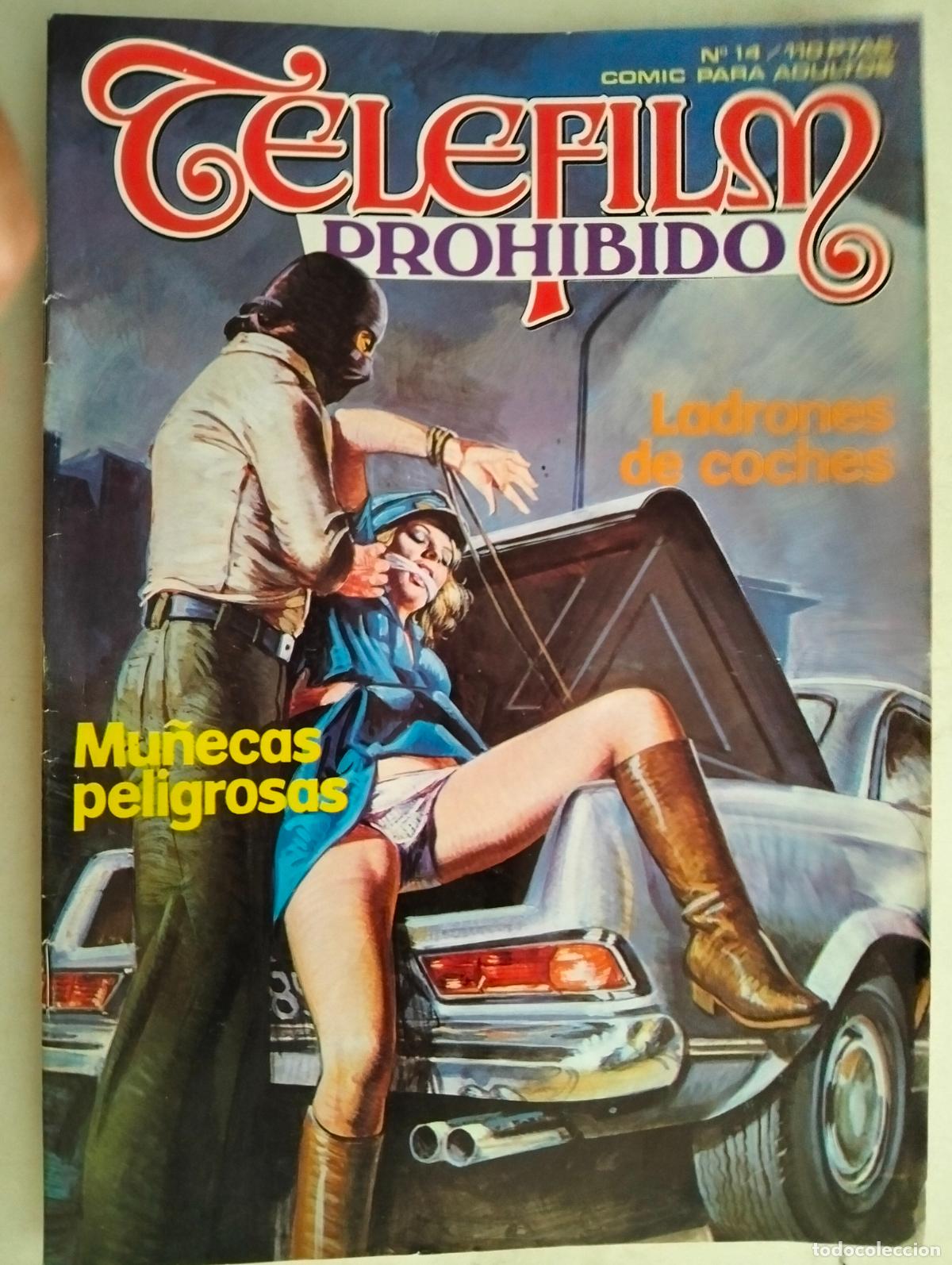 C&oacute;mics: TELEFILM PROHIBIDO N&ordm; 14, COMICS PARA ADULTOS, EDICIONES ZINCO A&Ntilde;O 1985