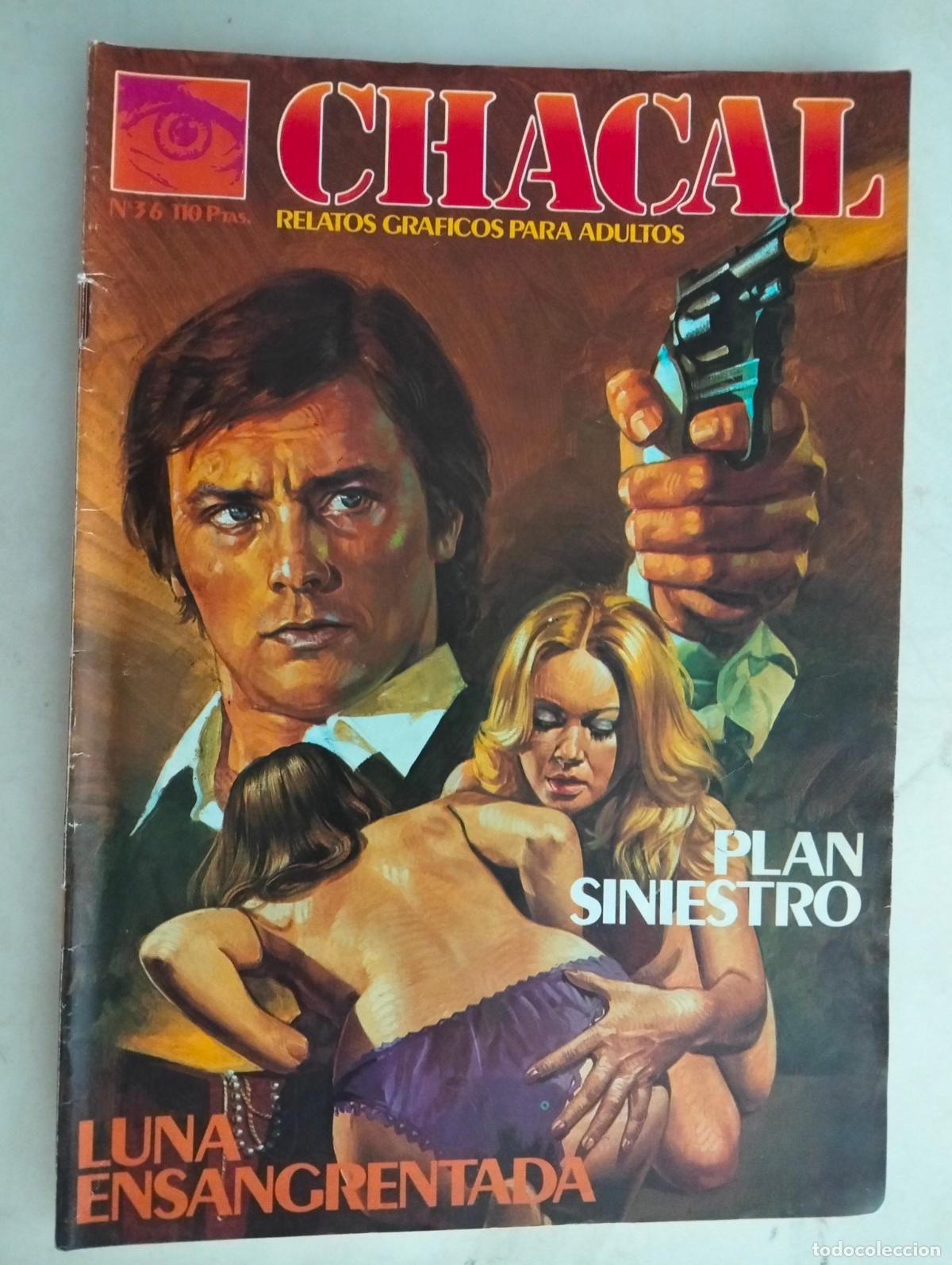 C&oacute;mics: CHACAL N&ordm; 36, COMICS PARA ADULTOS, EDICIONES ZINCO A&Ntilde;O 1985