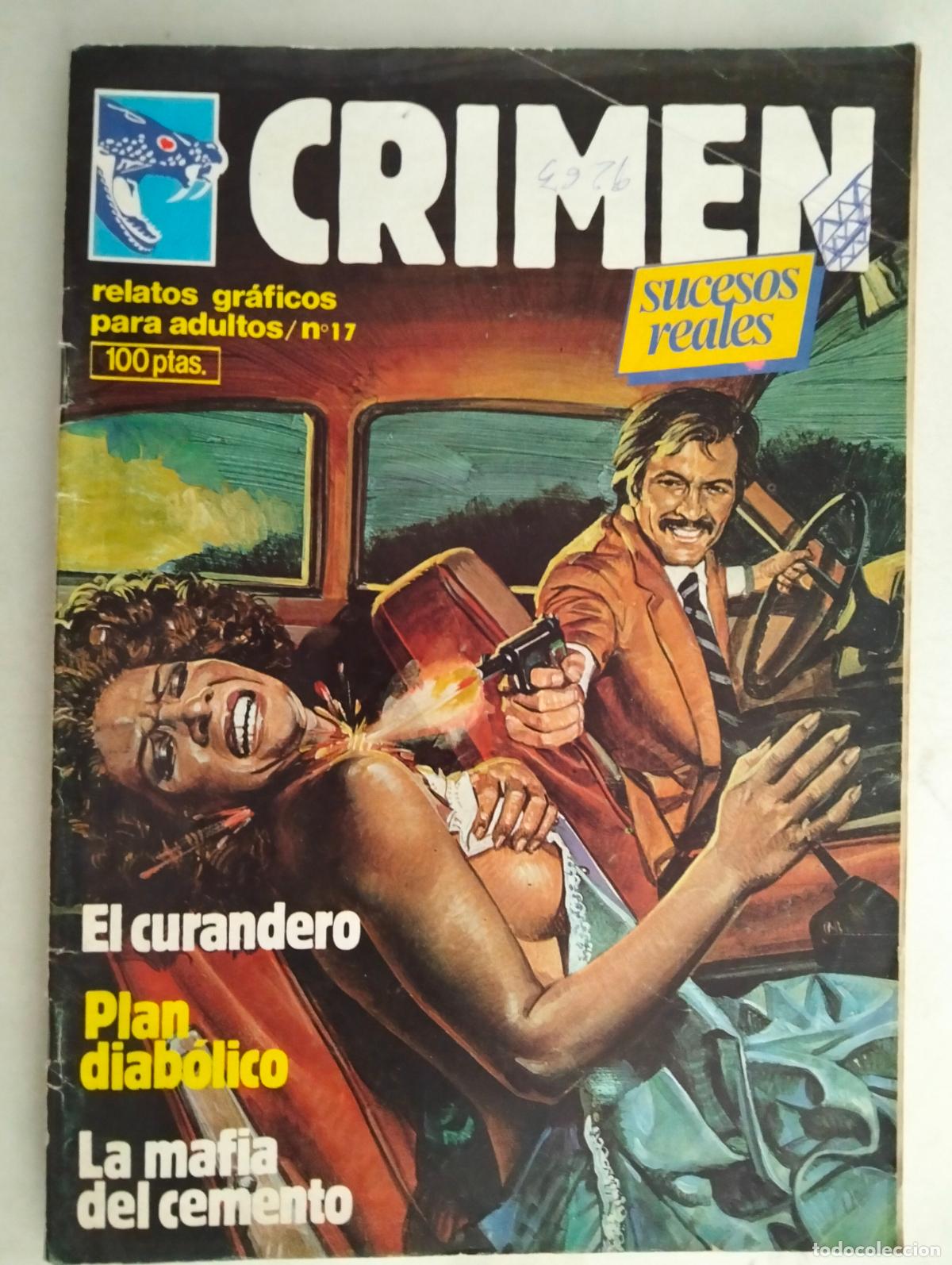 C&oacute;mics: CRIMEN N&ordm; 17, COMICS PARA ADULTOS, EDICIONES ZINCO A&Ntilde;O 1983
