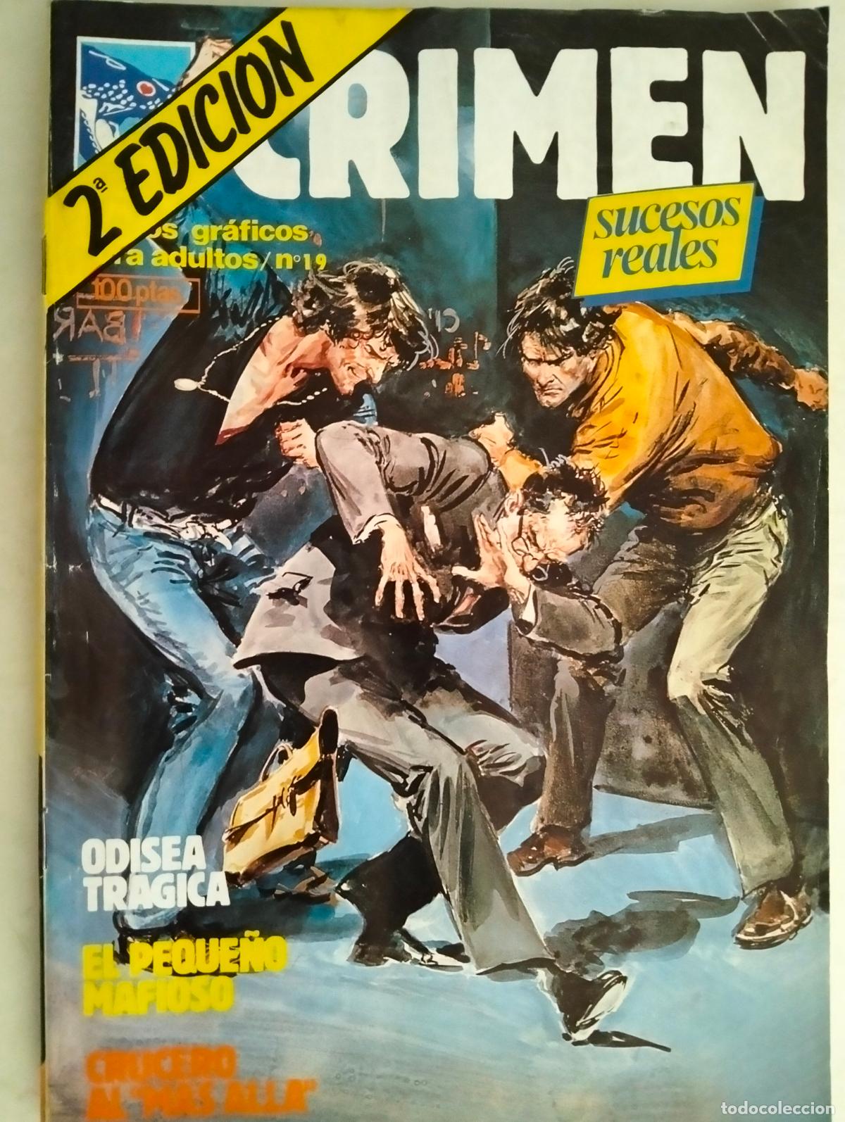 C&oacute;mics: CRIMEN N&ordm; 19, COMICS PARA ADULTOS, EDICIONES ZINCO A&Ntilde;O 1984