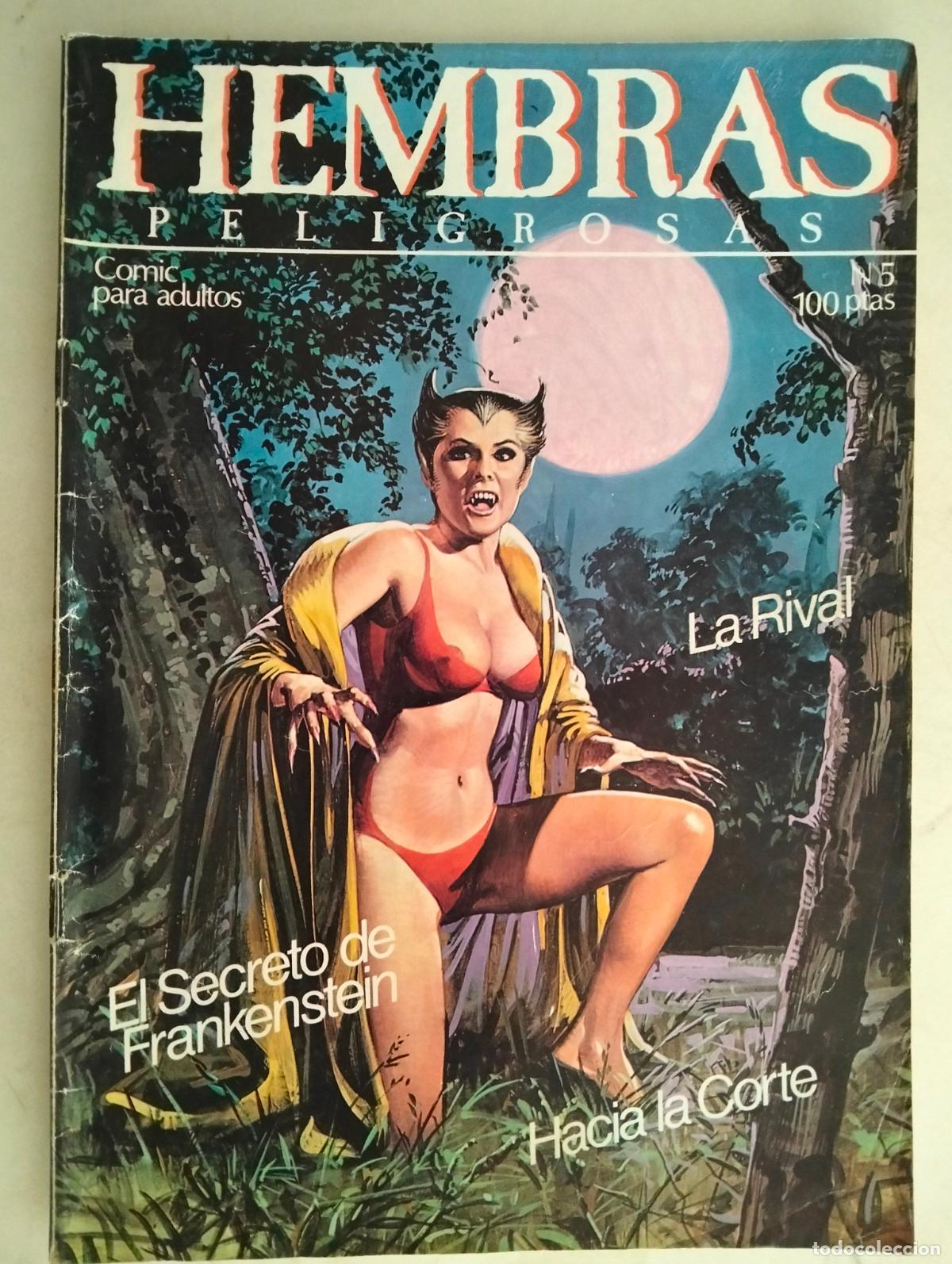 C&oacute;mics: HEMBRAS PELIGROSAS N&ordm; 5, EDICIONES ZINCO, A&Ntilde;O 1984