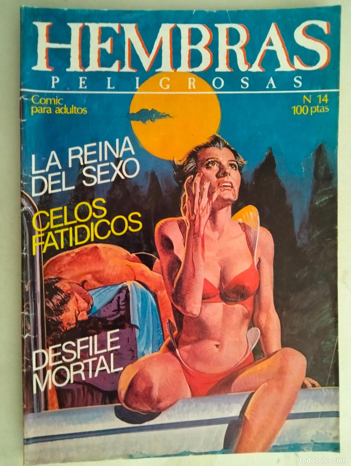 Comics : HEMBRAS PELIGROSAS N&ordm; 14, EDICIONES ZINCO, A&Ntilde;O 1984