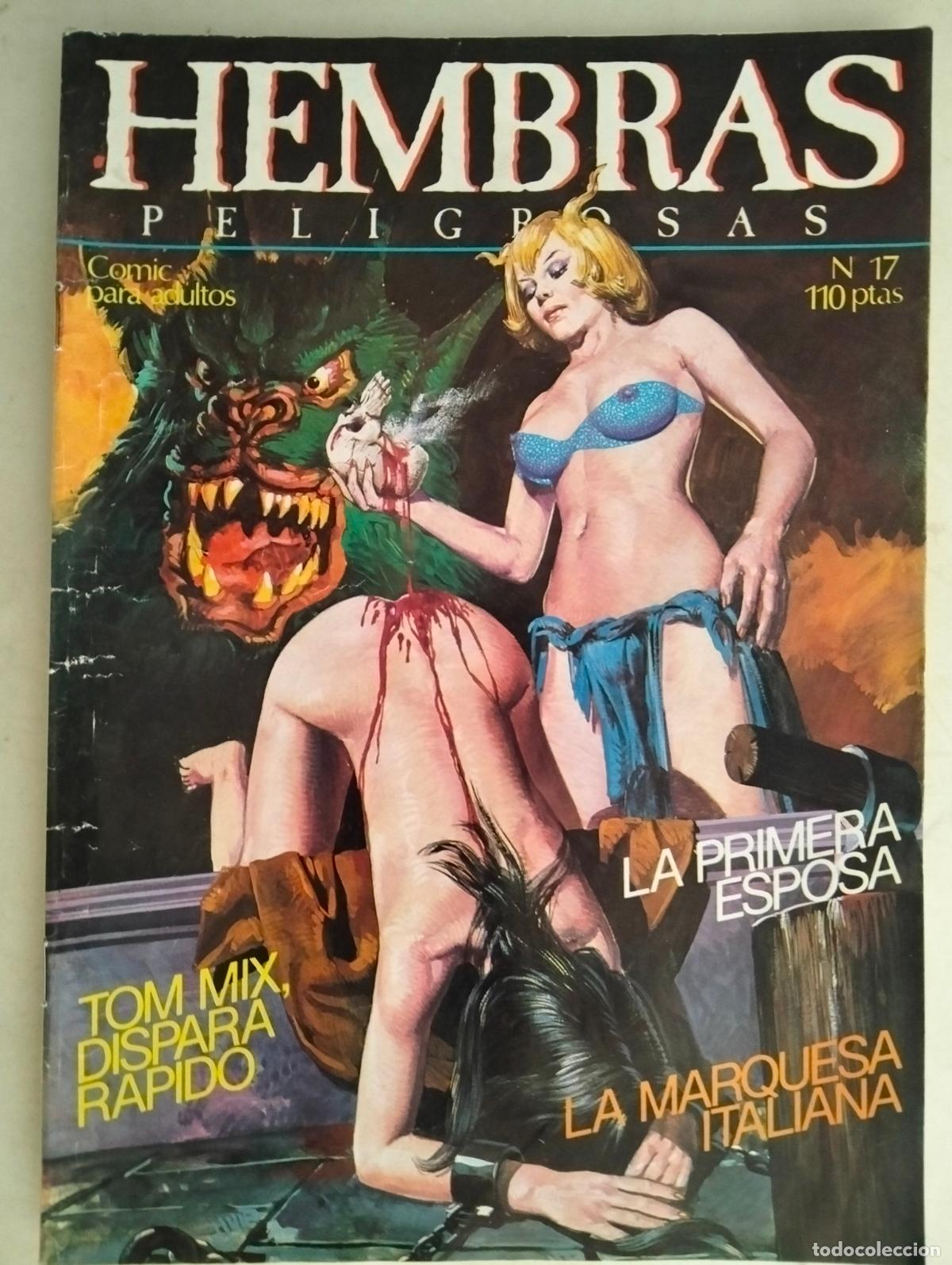 Comics : HEMBRAS PELIGROSAS N&ordm; 17, EDICIONES ZINCO, A&Ntilde;O 1984