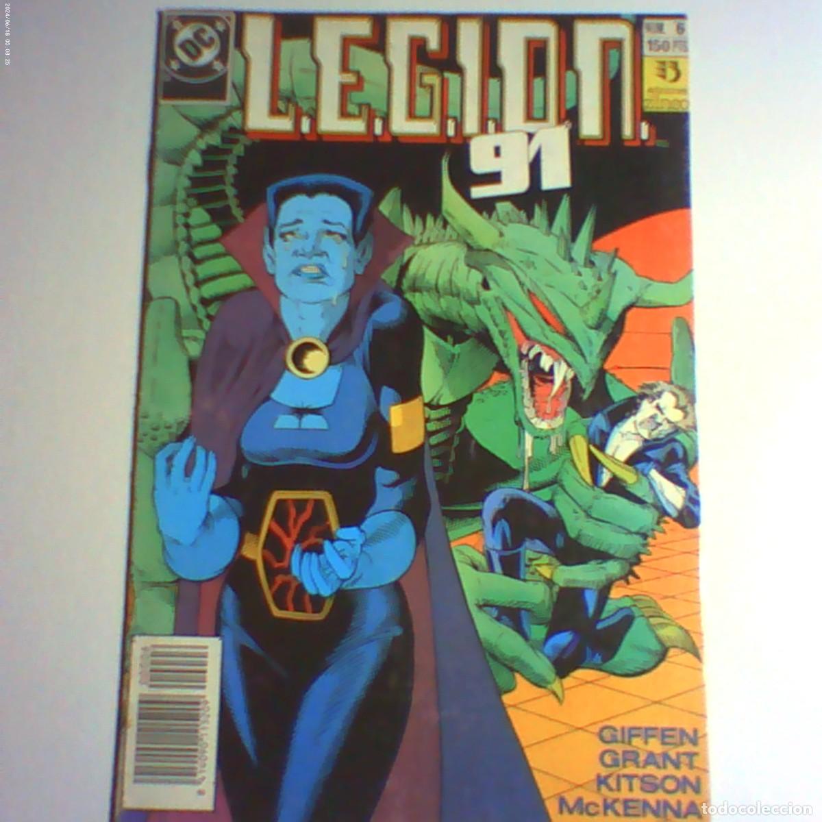 C&oacute;mics: legi&oacute;n 91 n&ordm; 6. ediones zinco 1991 (seminuevo)