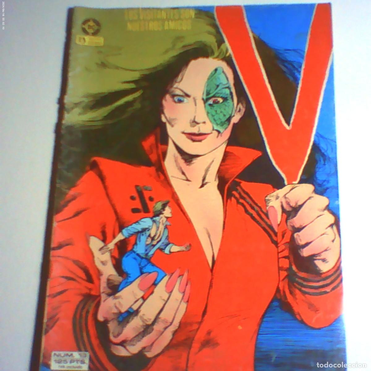Comics: los visitantes son nuestros amigos n&ordm; 13, ediciones zinco 1985 (buen estado)