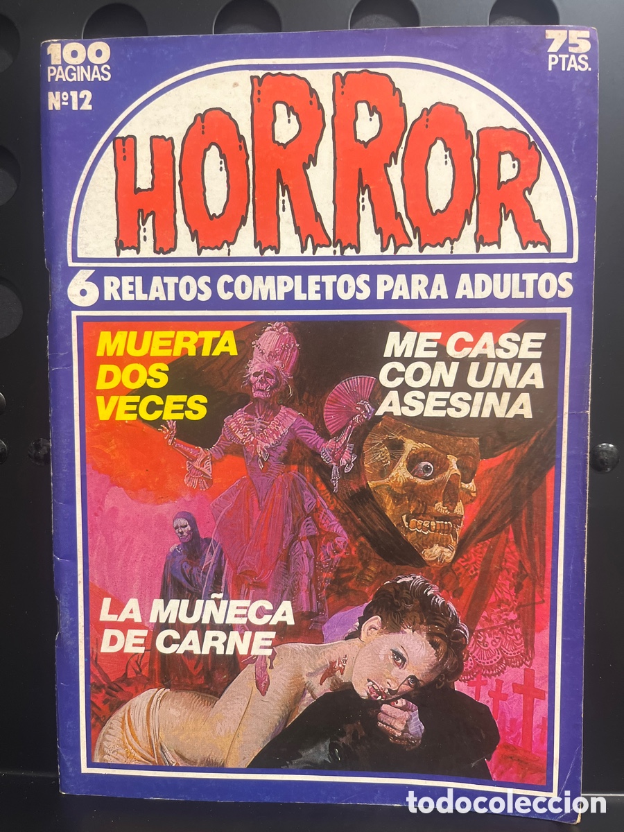 C&oacute;mics: HORROR N.12 RELATOS GR&Aacute;FICOS PARA ADULTOS ( 1977/1989 )
