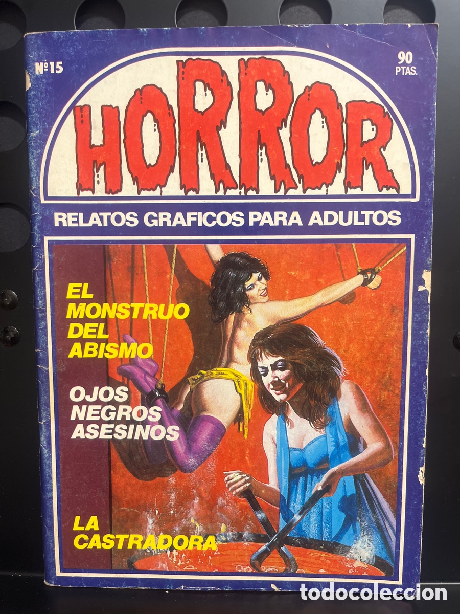 C&oacute;mics: HORROR N.15 RELATOS GR&Aacute;FICOS PARA ADULTOS ( 1977/1989 )
