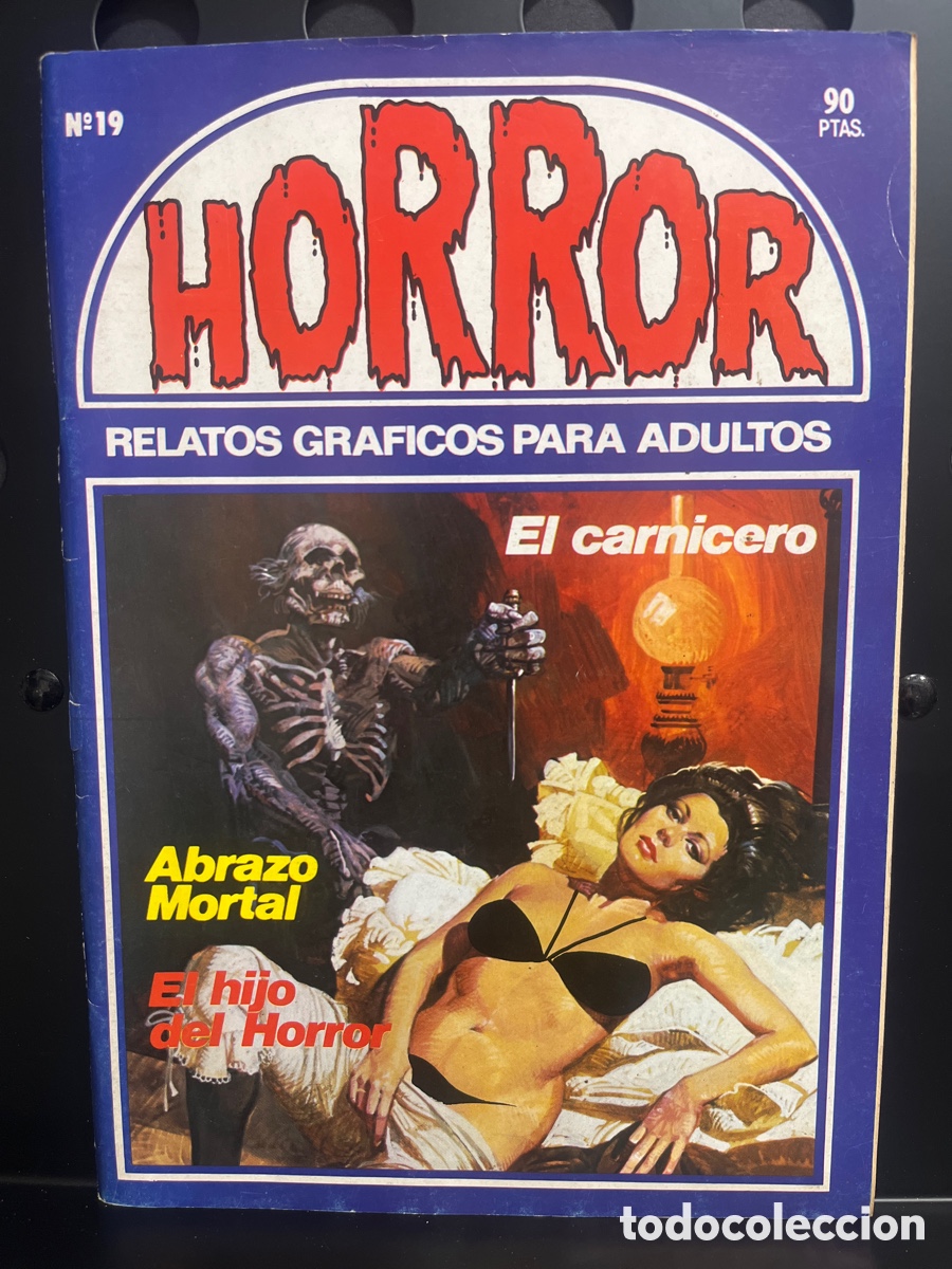 C&oacute;mics: HORROR N.19 RELATOS GR&Aacute;FICOS PARA ADULTOS ( 1977/1989 )