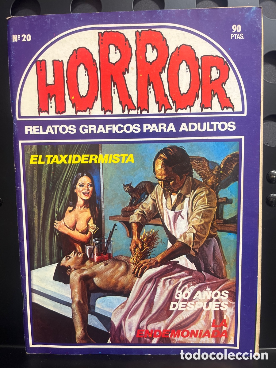 C&oacute;mics: HORROR N.20 RELATOS GR&Aacute;FICOS PARA ADULTOS ( 1977/1989 )