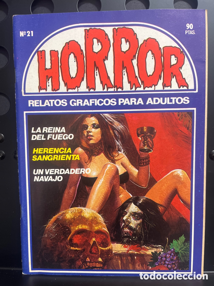 C&oacute;mics: HORROR N.21 RELATOS GR&Aacute;FICOS PARA ADULTOS ( 1977/1989 )