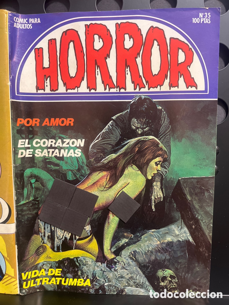 C&oacute;mics: HORROR N.35 RELATOS GR&Aacute;FICOS PARA ADULTOS ( 1977/1989 )