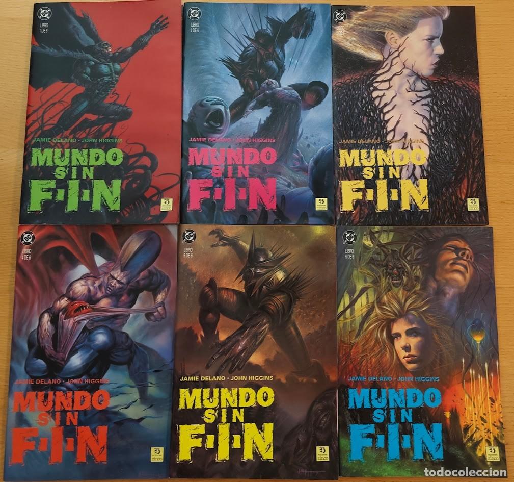 C&oacute;mics: MUNDO SIN FIN 1 A 6 (COMPLETA). JAMIE DELANO, JOHN HIGGINS. ZINCO