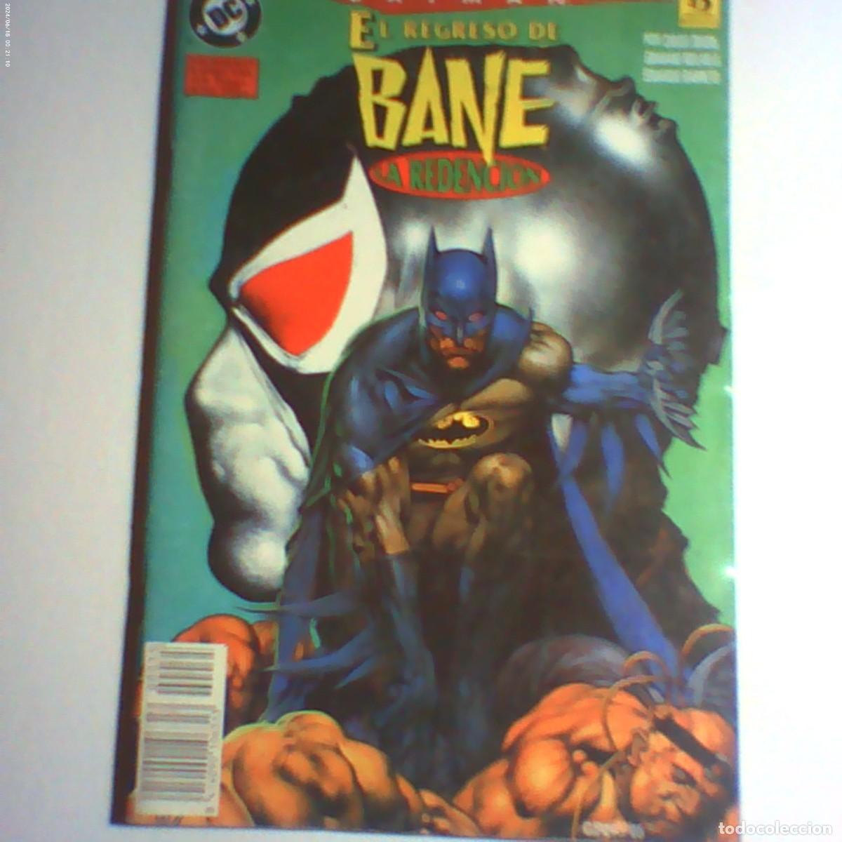 C&oacute;mics: el regreso de bane. la redenci&oacute;n. ediciones zinco 1996 (seminuevo)
