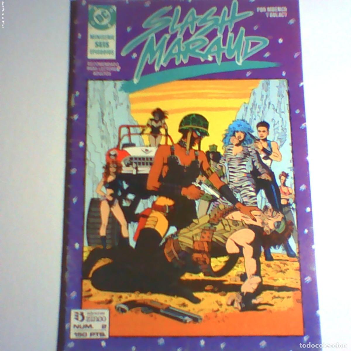 C&oacute;mics: slash maraud n&ordm; 2. ediciones zinco 1990 (seminuevo) - Foto 1