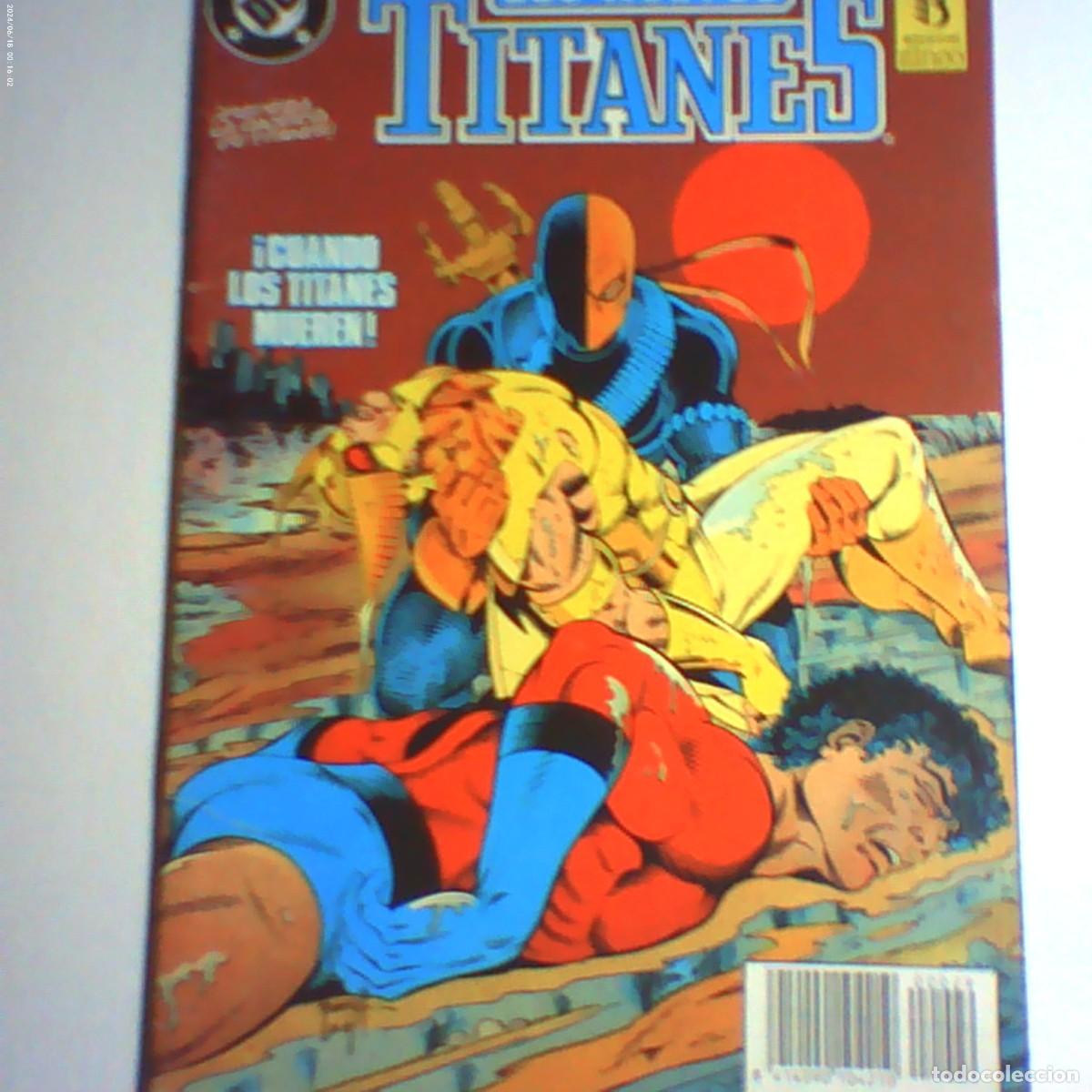 C&oacute;mics: los nuevo titanes n&ordm; 29. cuando los titanes mueren. ediciones zinco 1990 (seminuevo)