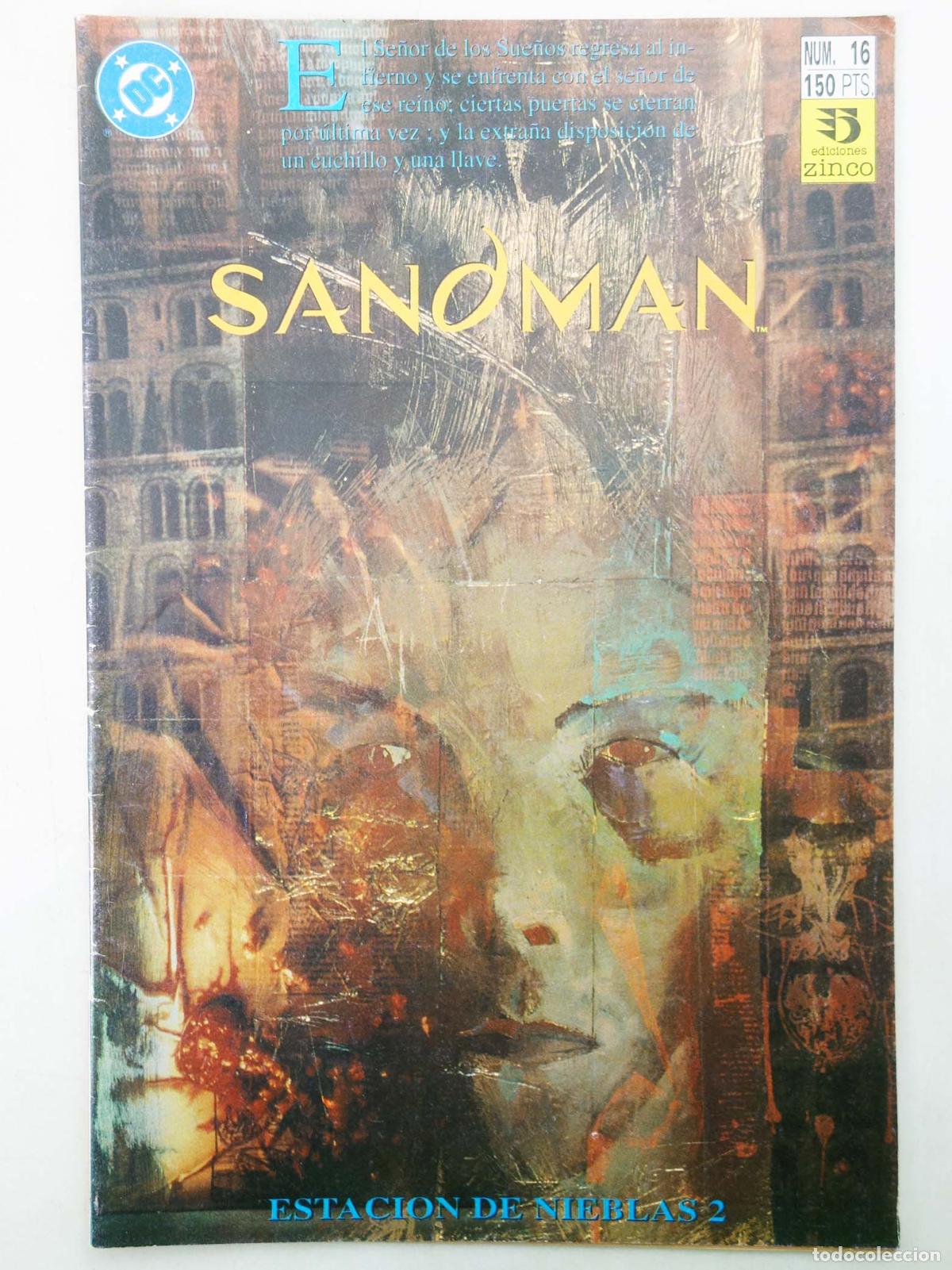 C&oacute;mics: SANDMAN 16 (Neil Gaiman/Kelley Jones) Zinco, 1993