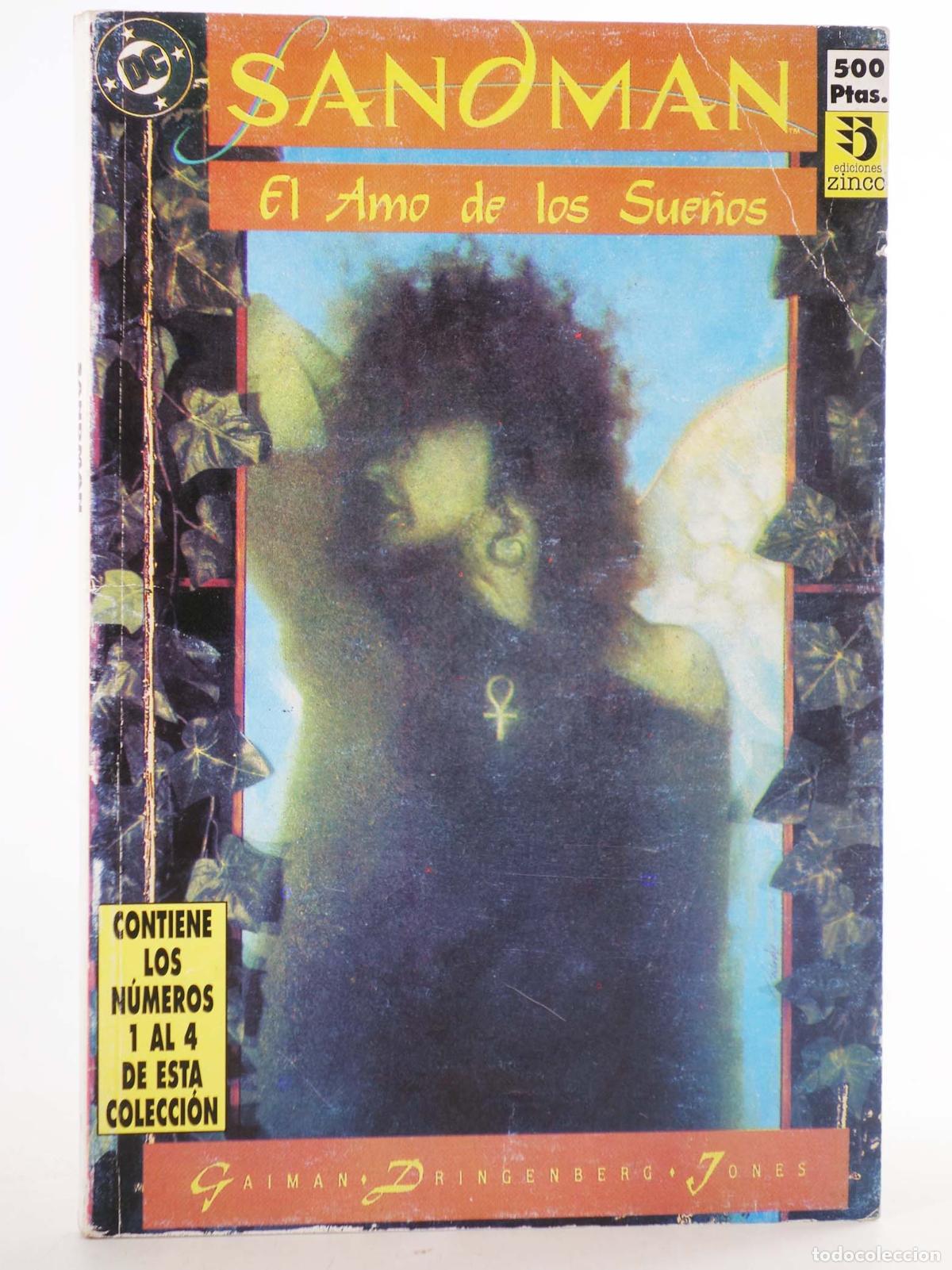 C&oacute;mics: SANDMAN 1 A 4. RETAPADO. Zinco, 1991 - Foto 1