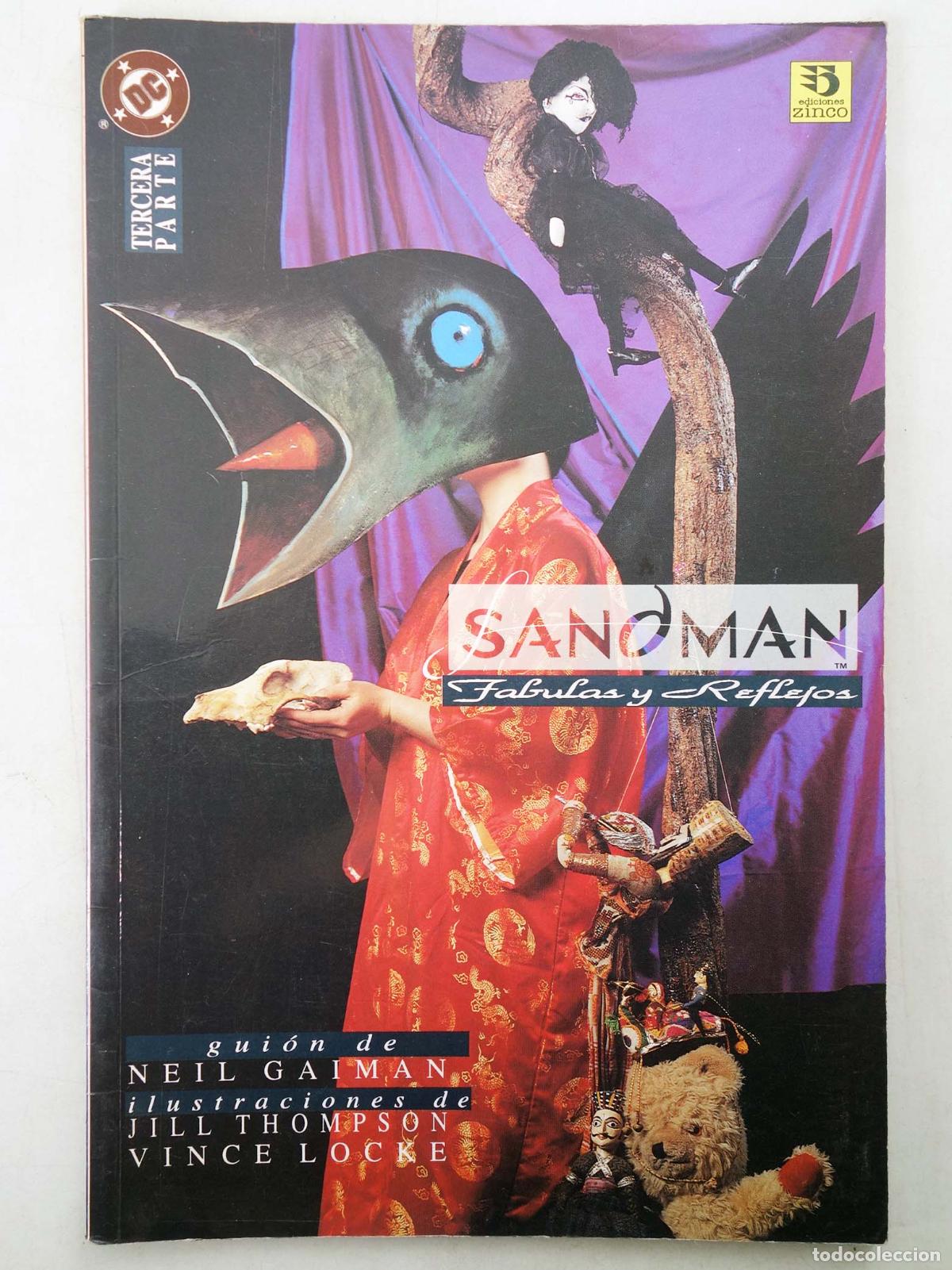 C&oacute;mics: SANDMAN 7. FABULAS Y REFLEJOS 3 (Neil Gaiman/Jill Thompson/John Watkiss) Zinco, 1994