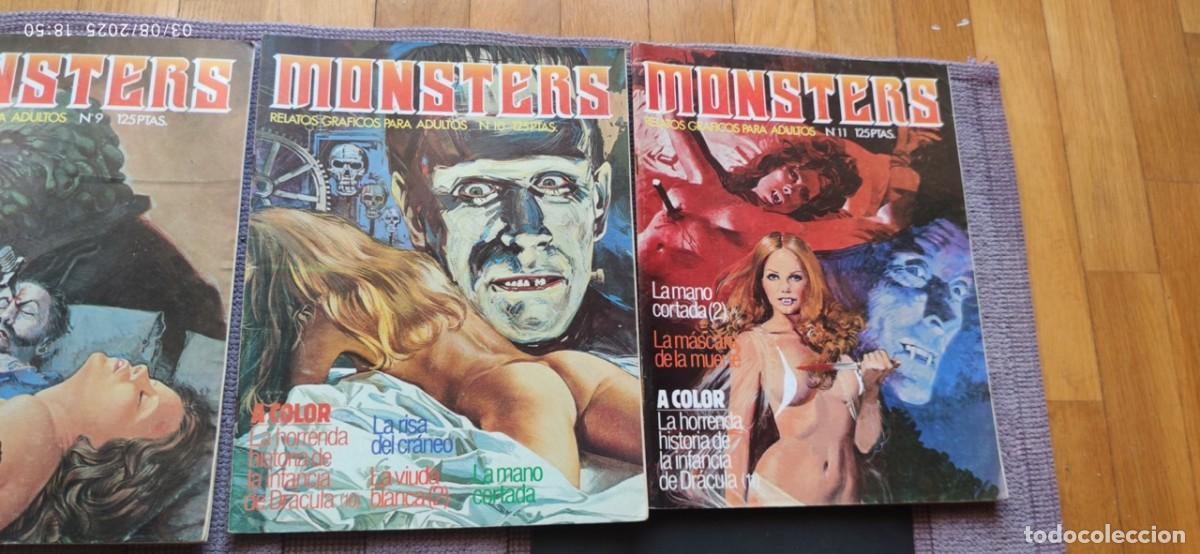 C&oacute;mics: MONSTERS (Zinco) 7 ejemplares. Estado normal-bueno. - Foto 3