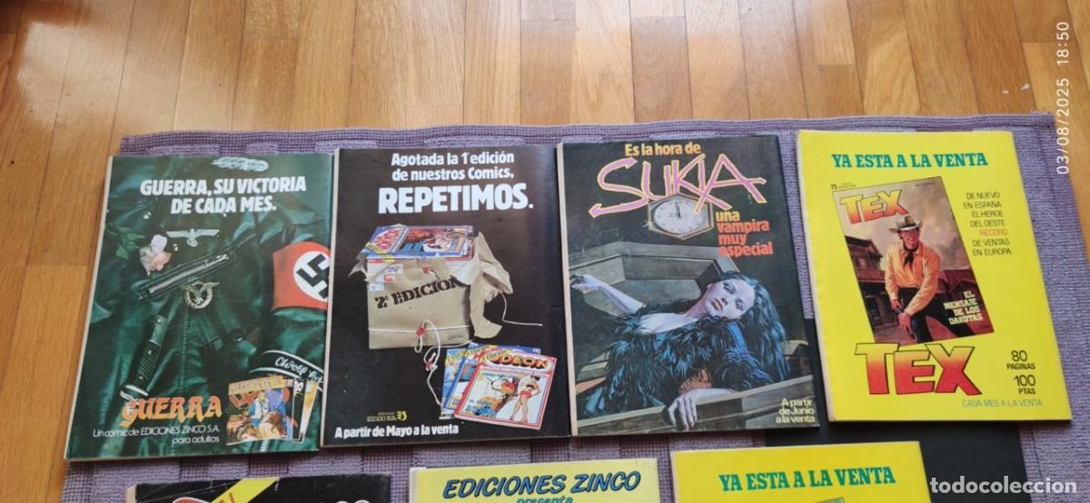 C&oacute;mics: MONSTERS (Zinco) 7 ejemplares. Estado normal-bueno. - Foto 5