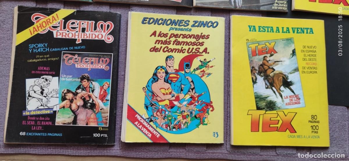 C&oacute;mics: MONSTERS (Zinco) 7 ejemplares. Estado normal-bueno. - Foto 6