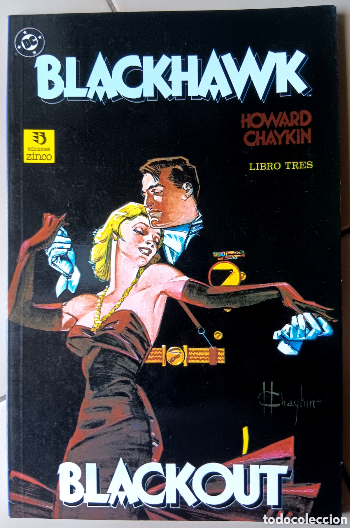 C&oacute;mics: TEBEOS-COMICS GOYO ● BLACKHAWK COMPLETA ● CHAYKIN ● AA99 X0224 ● - Foto 6