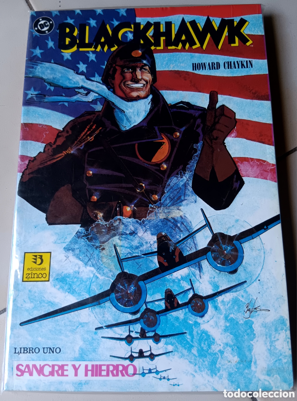 C&oacute;mics: TEBEOS-COMICS GOYO ● BLACKHAWK COMPLETA ● CHAYKIN ● AA99 X0224 ● - Foto 8