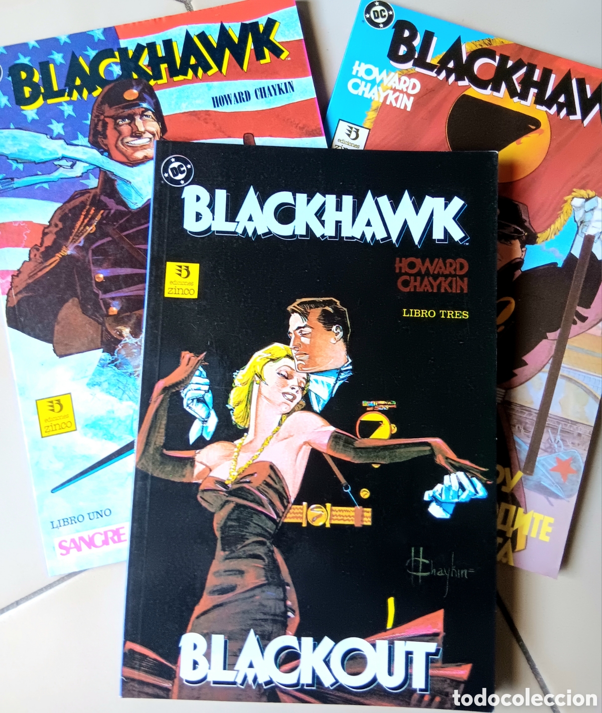 C&oacute;mics: TEBEOS-COMICS GOYO ● BLACKHAWK COMPLETA ● CHAYKIN ● AA99 X0224 ● - Foto 1