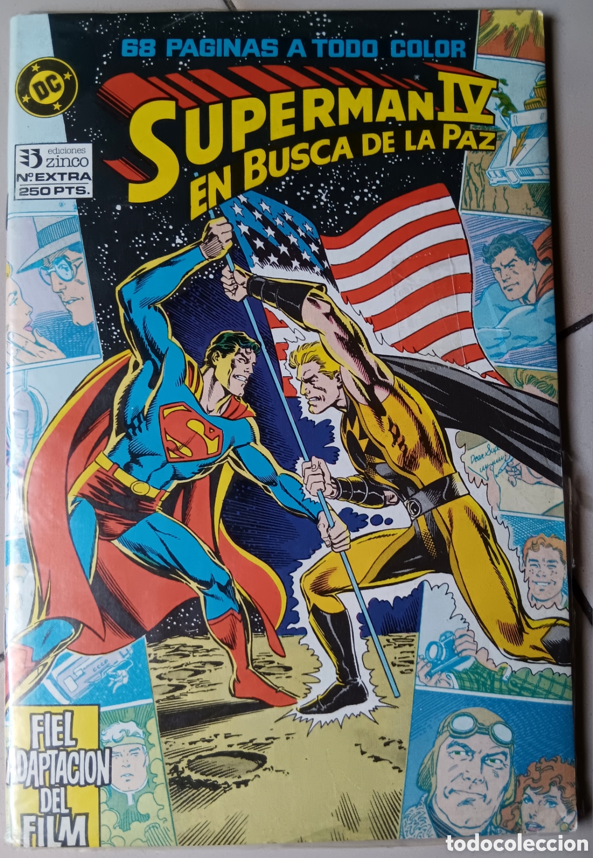 C&oacute;mics: TEBEOS-COMICS GOYO ● SUPERMAN IV EL FILM ● EXTRA ● PRECINTADO ● XX99 X0224 ●