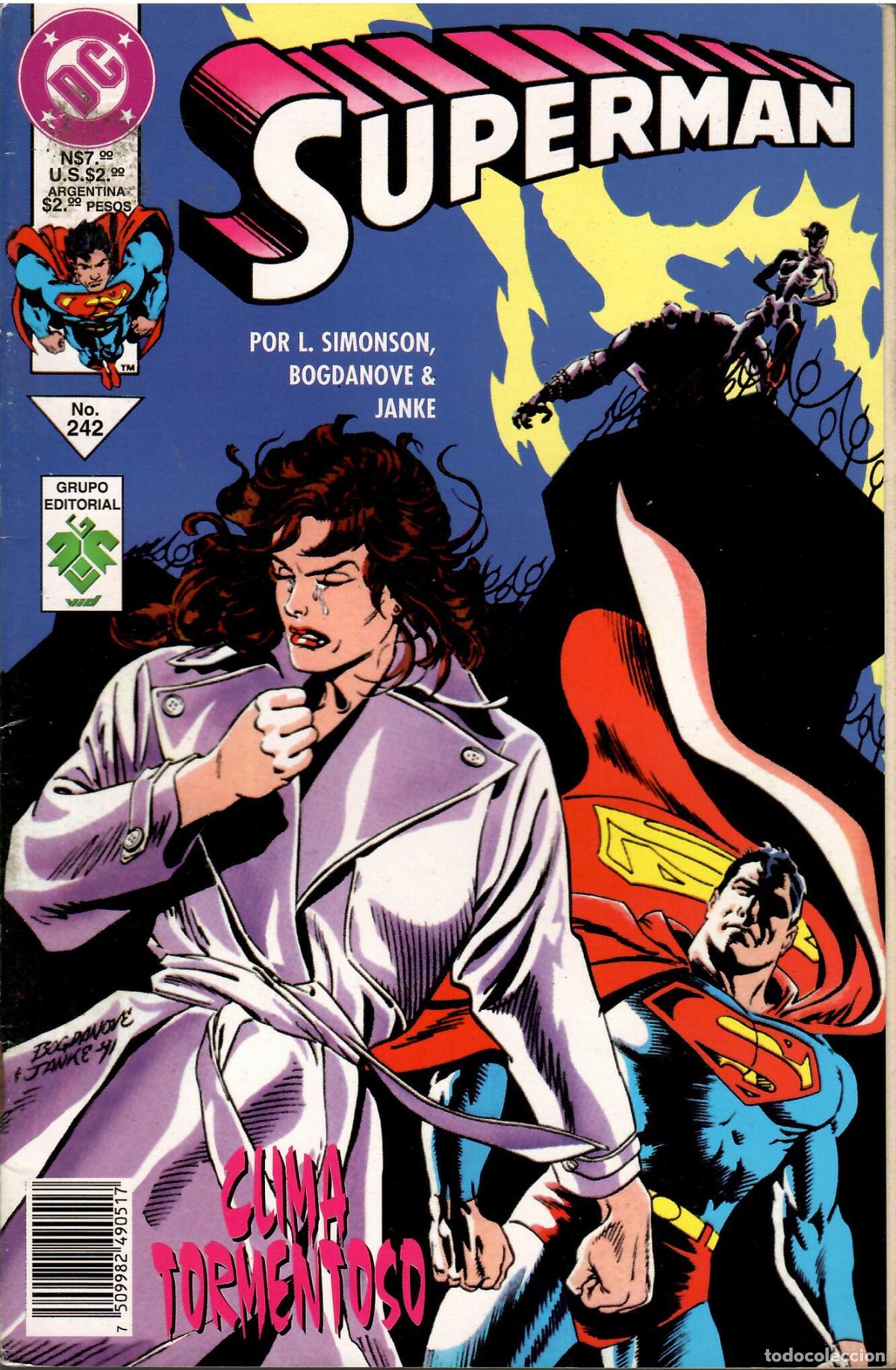 C&oacute;mics: Comic Superman, n&ordm; 242 - Grupo Editorial VID