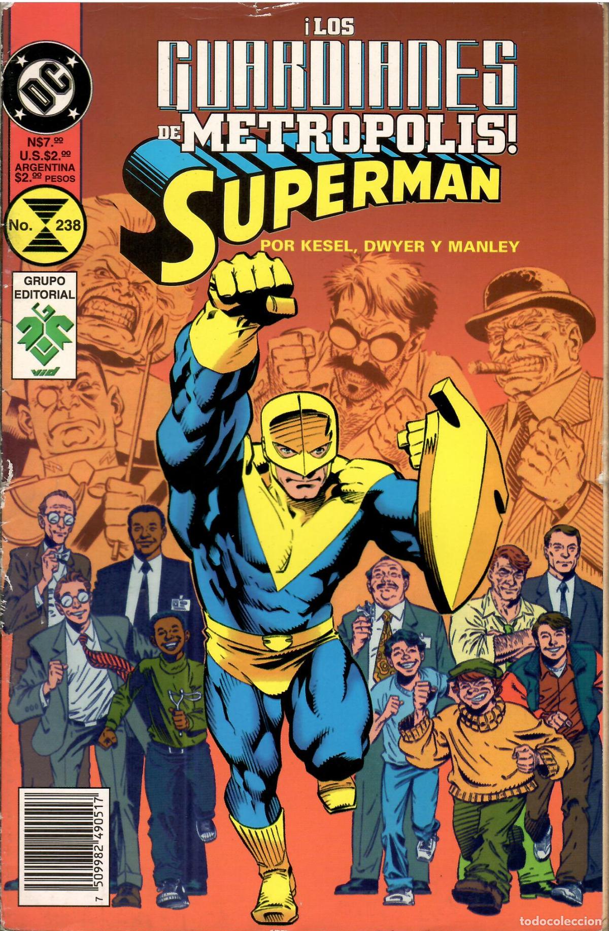 C&oacute;mics: Comic Superman, n&ordm; 238 - Grupo Editorial VID