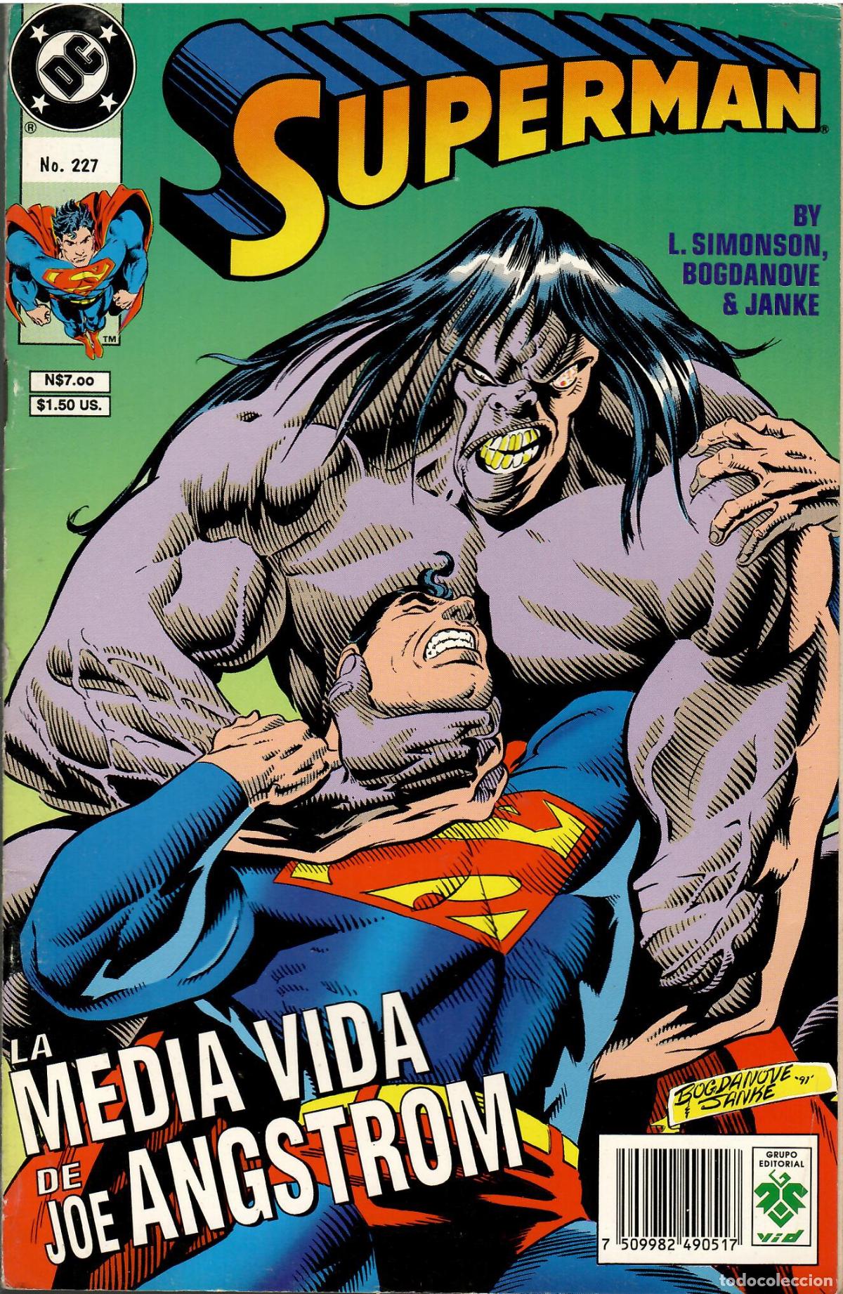 C&oacute;mics: Comic Superman, n&ordm; 227 - Grupo Editorial VID