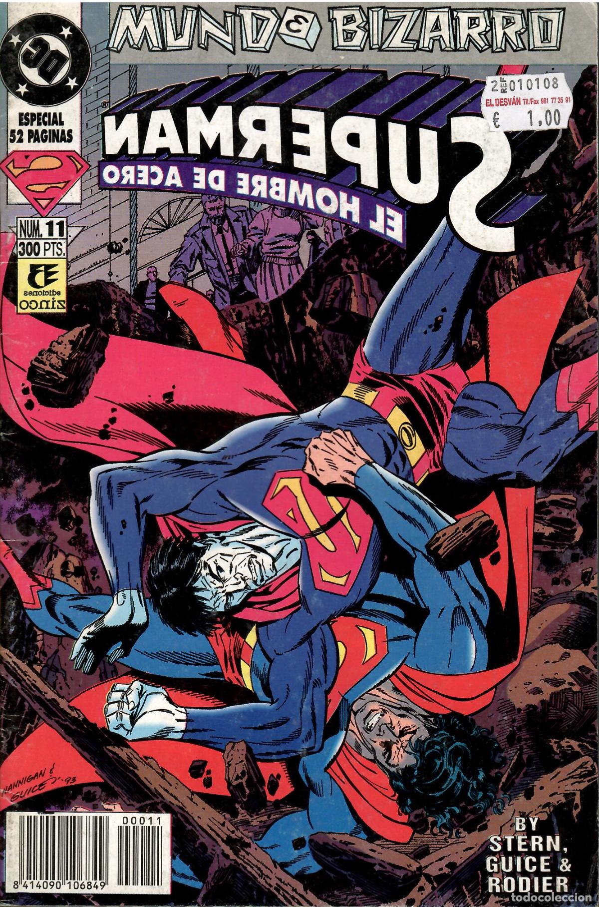 C&oacute;mics: Comic Superman, n&ordm; 11 (Mundo Bizarro) - Ediciones Zinco