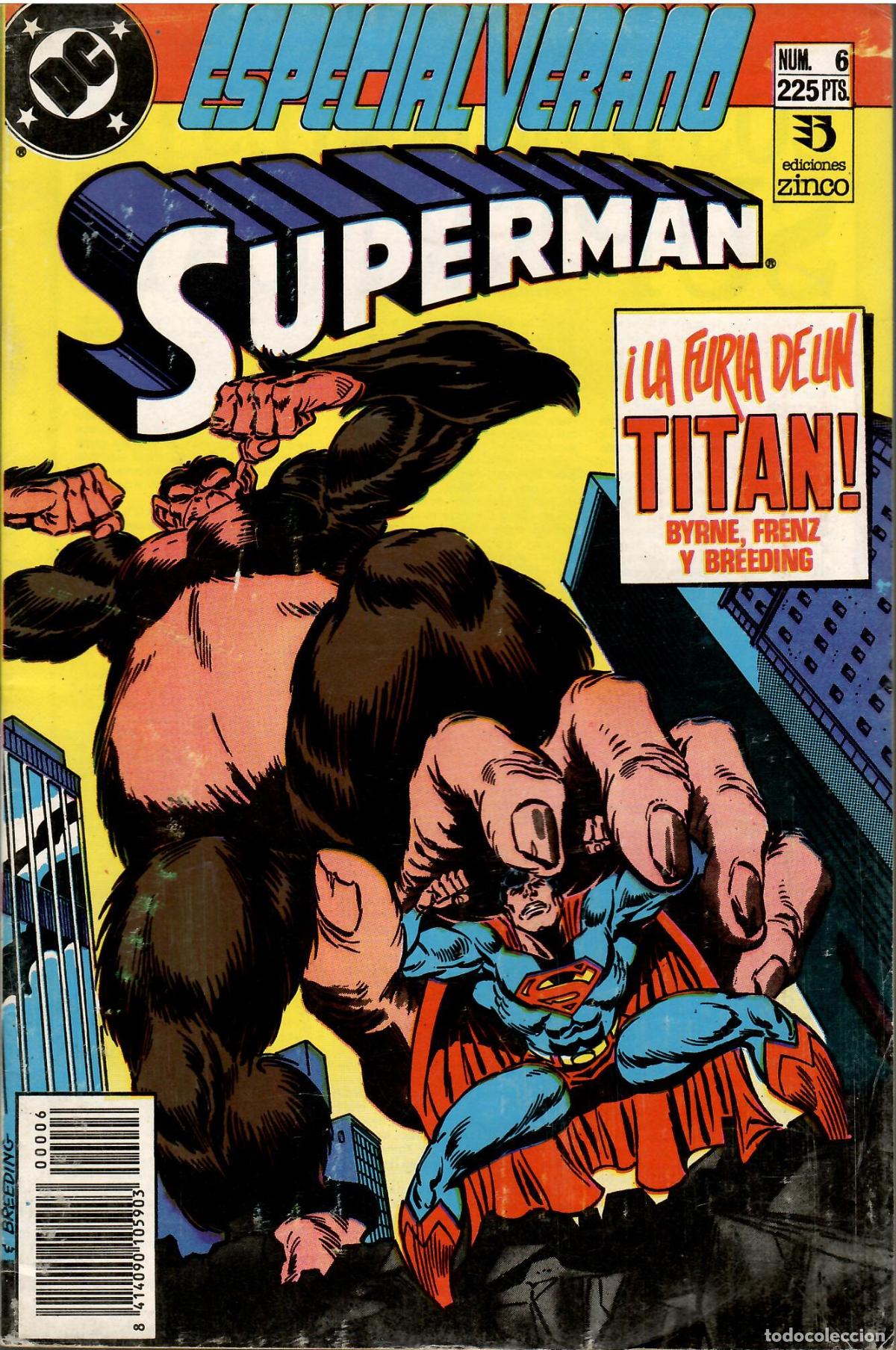 C&oacute;mics: Comic Superman Especial Verano, n&ordm; 6 - Ediciones Zinco - Foto 1