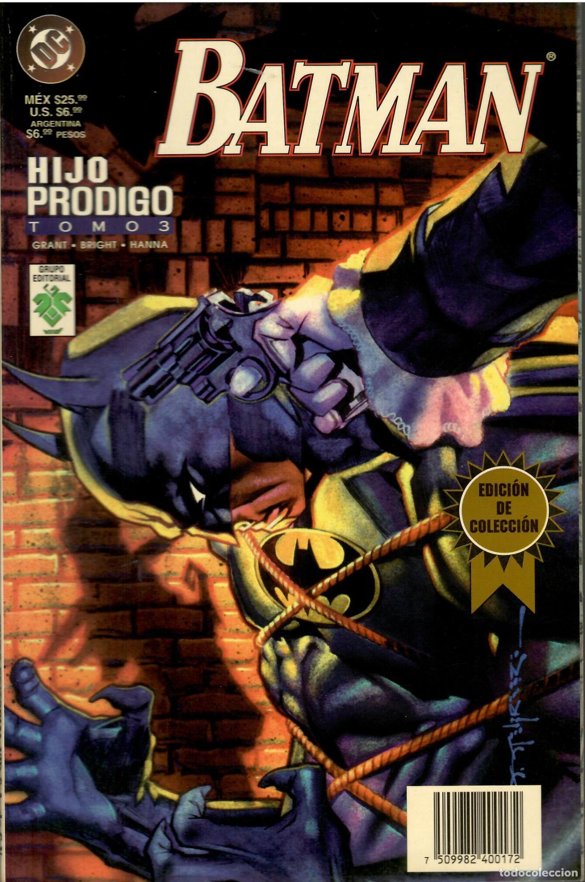 C&oacute;mics: Comic Batman: Hijo prodigo, Tomo 3; Edicion de coleccion - Grupo Editorial VID