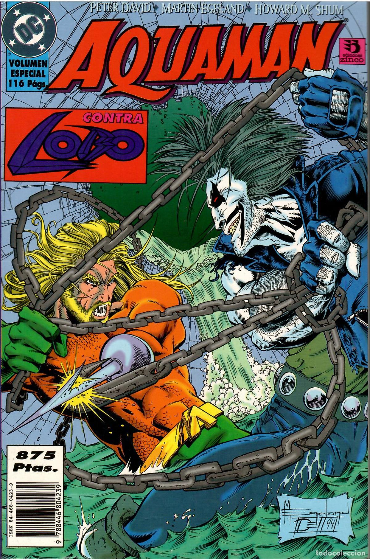 C&oacute;mics: Comic Aquaman contra Lobo, Tomo 1. Volumen especial: 116 paginas - Ediciones Zinco