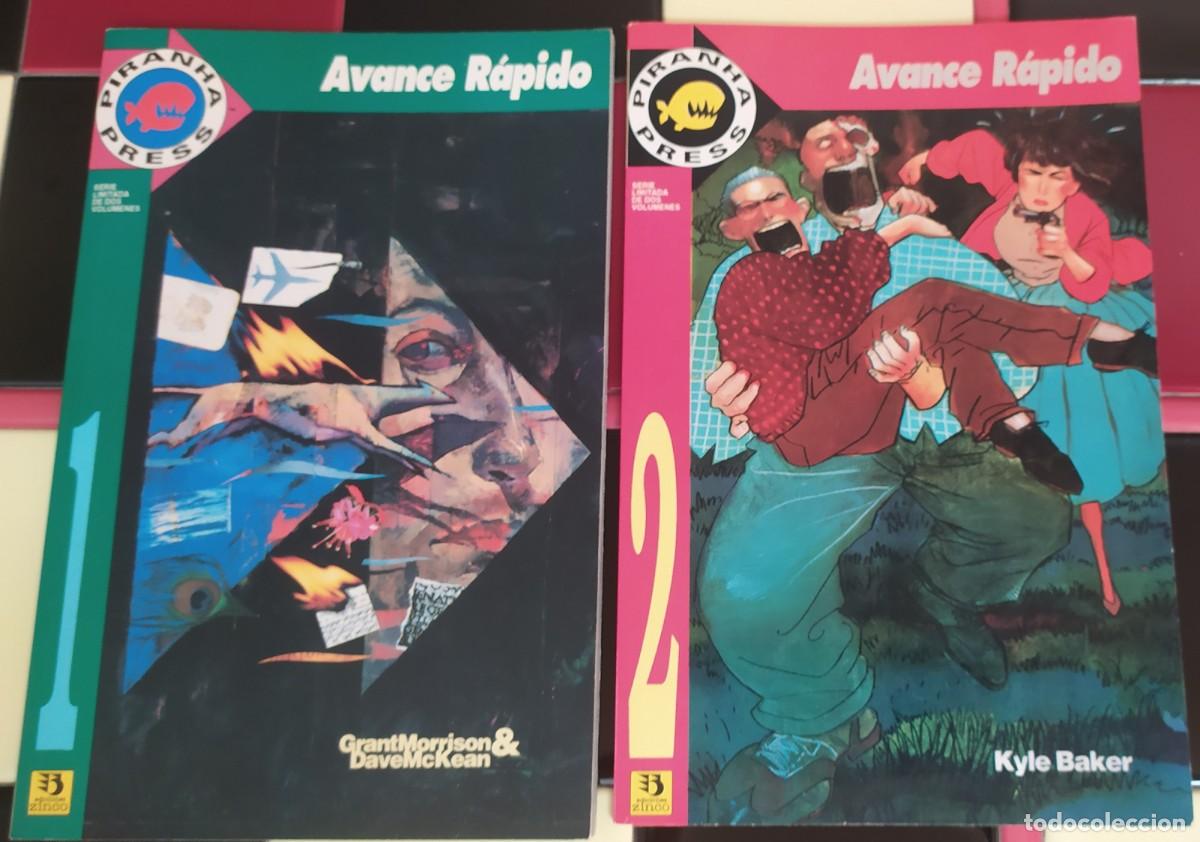 C&oacute;mics: Avance r&aacute;pido 1 y 2 (completa ) Ediciones Zinco 1993 - Foto 1