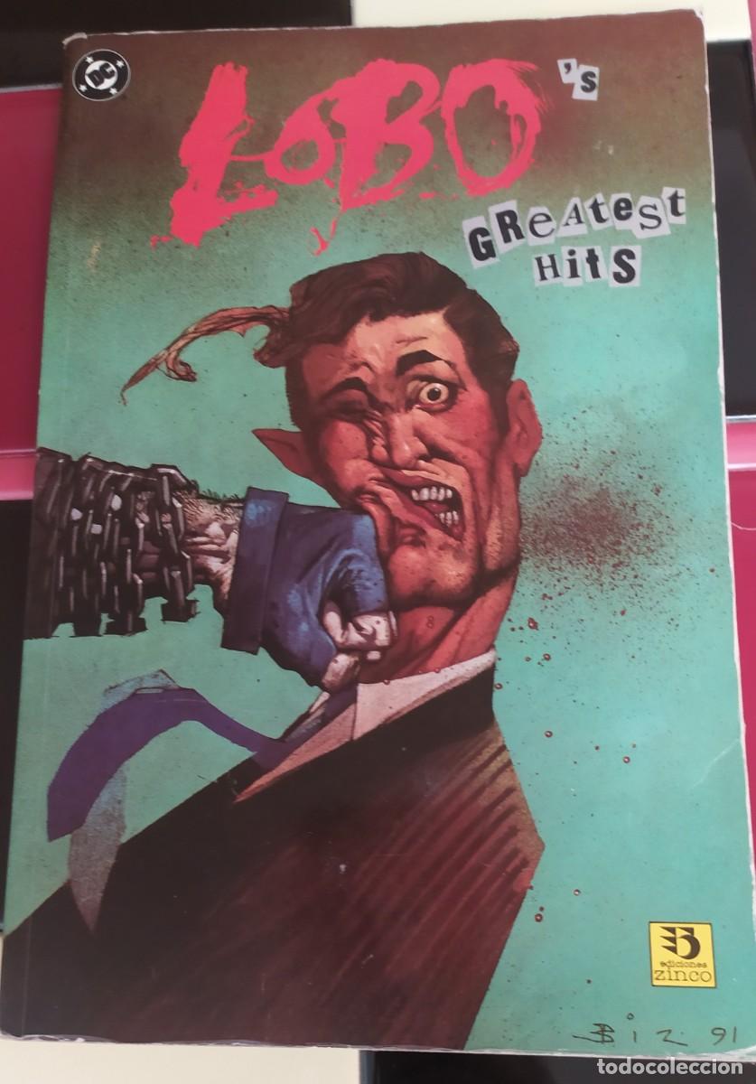 C&oacute;mics: Lobo&acute;s greatest hits. DC, Ediciones Zinco 1993 - Foto 1