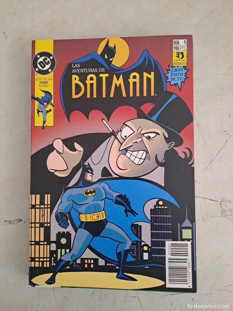 C&oacute;mics: Las aventuras de Batman completa 16 n&uacute;meros, Zinco en muy buen estado Bolsa DA
