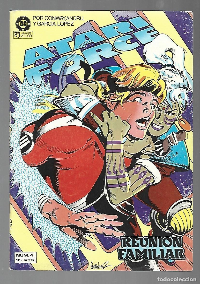 C&oacute;mics: Atari force 4: reuni&oacute;n familiar, 1984, Zinco, buen estado