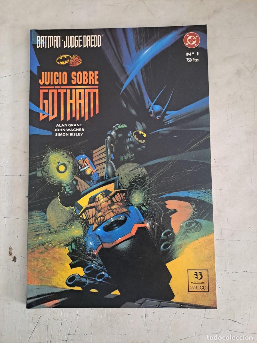 C&oacute;mics: Batman, juicio sobre Gotham 1, Zinco en muy buen estado Bolsa DA