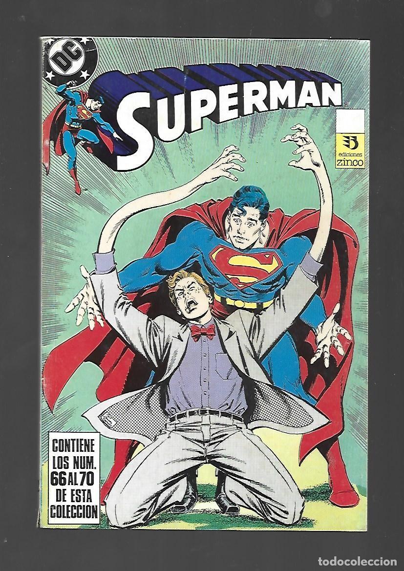 C&oacute;mics: Superman, tomo retapado, 22 (66 al 70), 1989, Zinco, muy buen estado