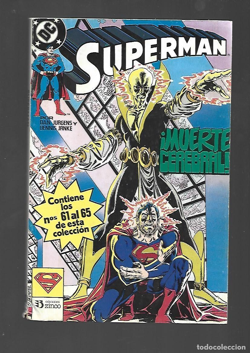 C&oacute;mics: Superman, tomo retapado, 21 (61 al 65), 1989, Zinco, muy buen estado